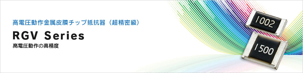 金属皮膜チップネットワーク抵抗器 RM Series