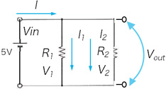 並列接続と出力電圧の例