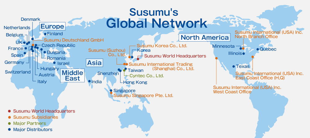 Susumu's Global Network